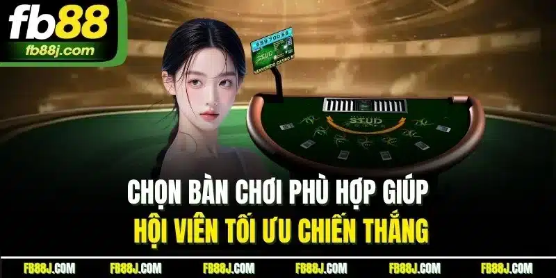 Game Bài Đổi Thưởng 134 - Game Bài Vui, Nhận Thưởng Lớn 4 Chọn bàn chơi phù hợp giúp hội viên tối ưu chiến thắng